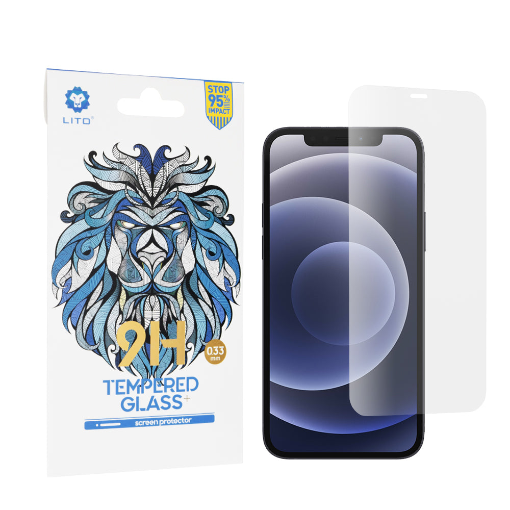 Lito Folie de protectie Lito 2.5D Classic Glass compatibil cu iPhone 12 / iPhone 12 Pro, Transparent