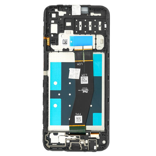 Samsung - Original Display Touchscreen + Frame (19458) - Samsung Galaxy A14 4G (SM-A145), GH81-23541A - Black