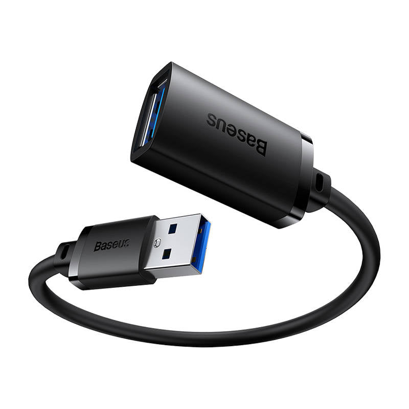 Baseus - Extension Cable AirJoy Series (B00631103111-01) - USB Male to Female USB 3.0, 0.5m - Black