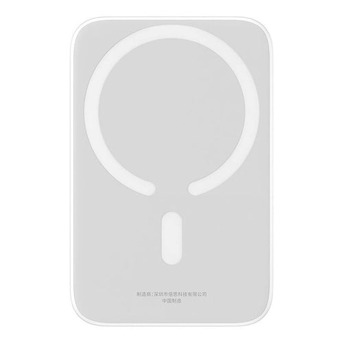 Baseus - Power Bank Magnetic Mini Air (P10059002223-00) - USB-C, MagSafe, 6000mAh, 20W - White