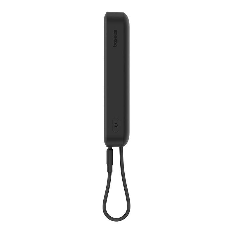 Baseus - Power Bank Magnetic Mini (P10022109113-00) - MagSafe, USB-C, Lightning, 10000mAh, 20W - Black