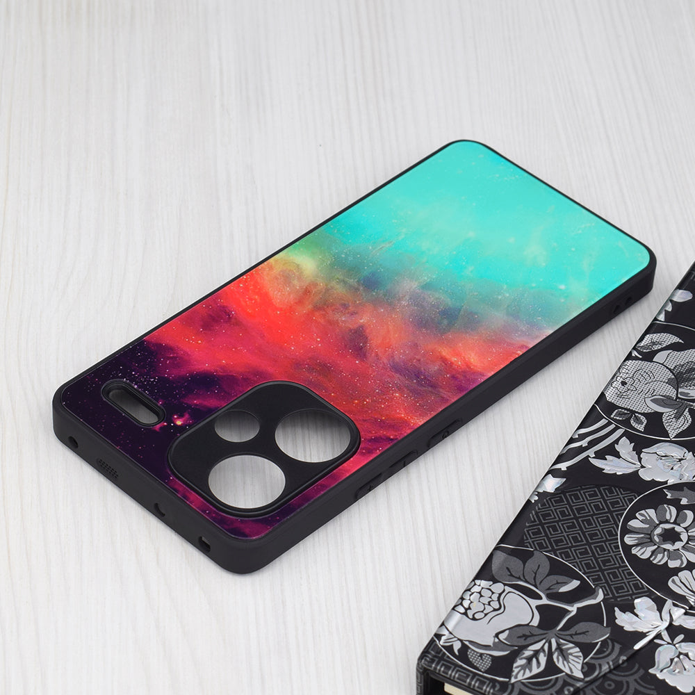 Techsuit - Glaze Series - Xiaomi Redmi Note 13 Pro+ 5G - Fiery Ocean