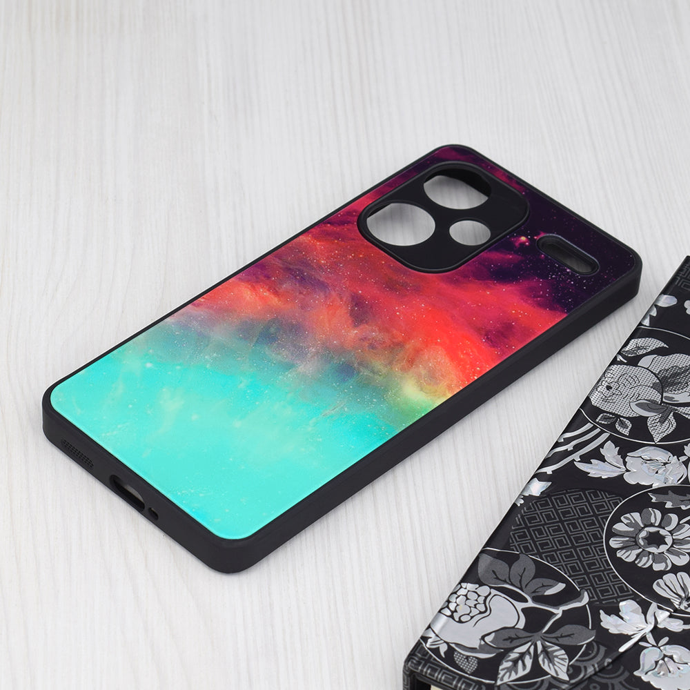 Techsuit - Glaze Series - Xiaomi Redmi Note 13 Pro+ 5G - Fiery Ocean