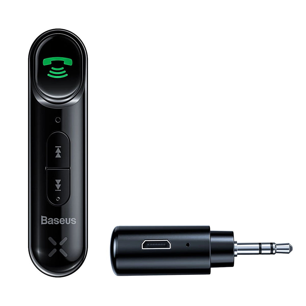 Baseus - Wireless Transmitter BSBA-02 (WXQY010001) - Bluetooth 5.0, Aux, 50Hz-20kHz, 145mAh, Micro-USB Charging Port - B