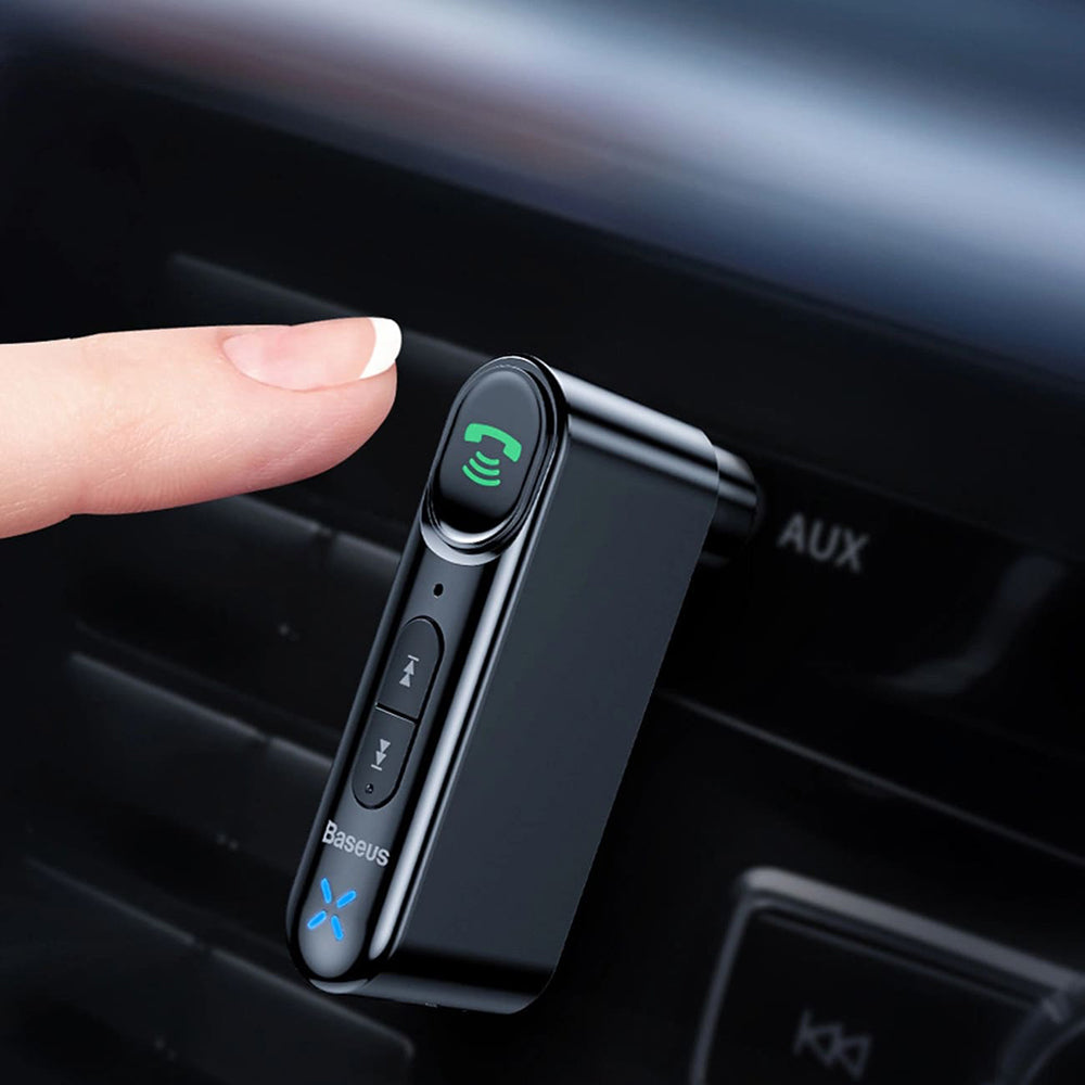 Baseus - Wireless Transmitter BSBA-02 (WXQY010001) - Bluetooth 5.0, Aux, 50Hz-20kHz, 145mAh, Micro-USB Charging Port - B