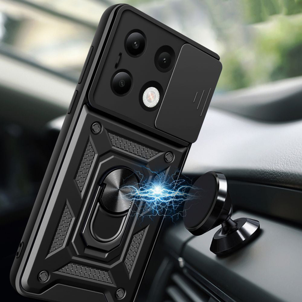 Techsuit - CamShield Series - Xiaomi Redmi Note 13 4G - Black