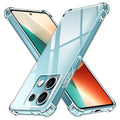 Techsuit - Shockproof Clear Silicone - Xiaomi Redmi Note 13 Pro 4G / Poco M6 Pro 4G - Clear