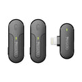 Yesido - Lavalier Microphone 2in1 (KR16) - Lightning, 70mAh, Wireless, 2.4GHz - Black