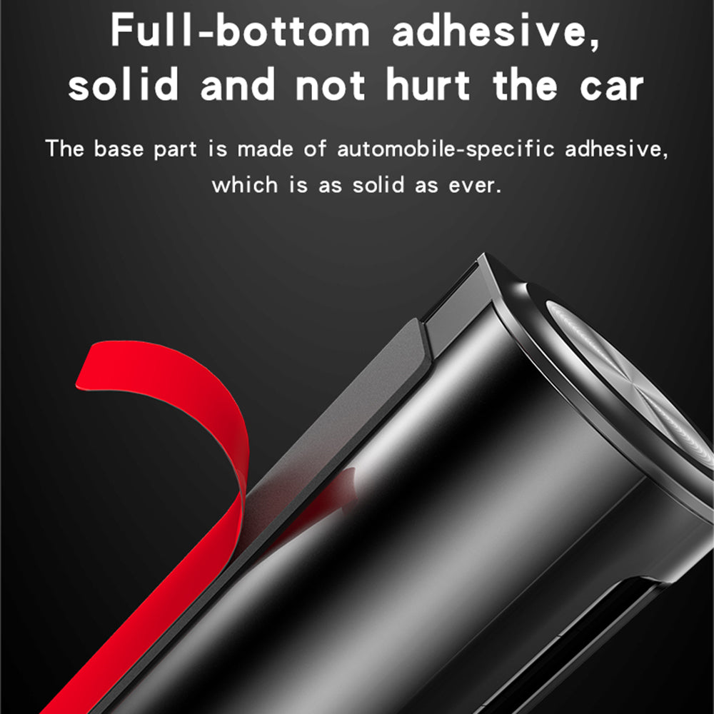 Yesido - Parking Number (C202) - for Dashboard, Small Size, Number Hiding, Weather-Resistant, Removable Adhesive - Black