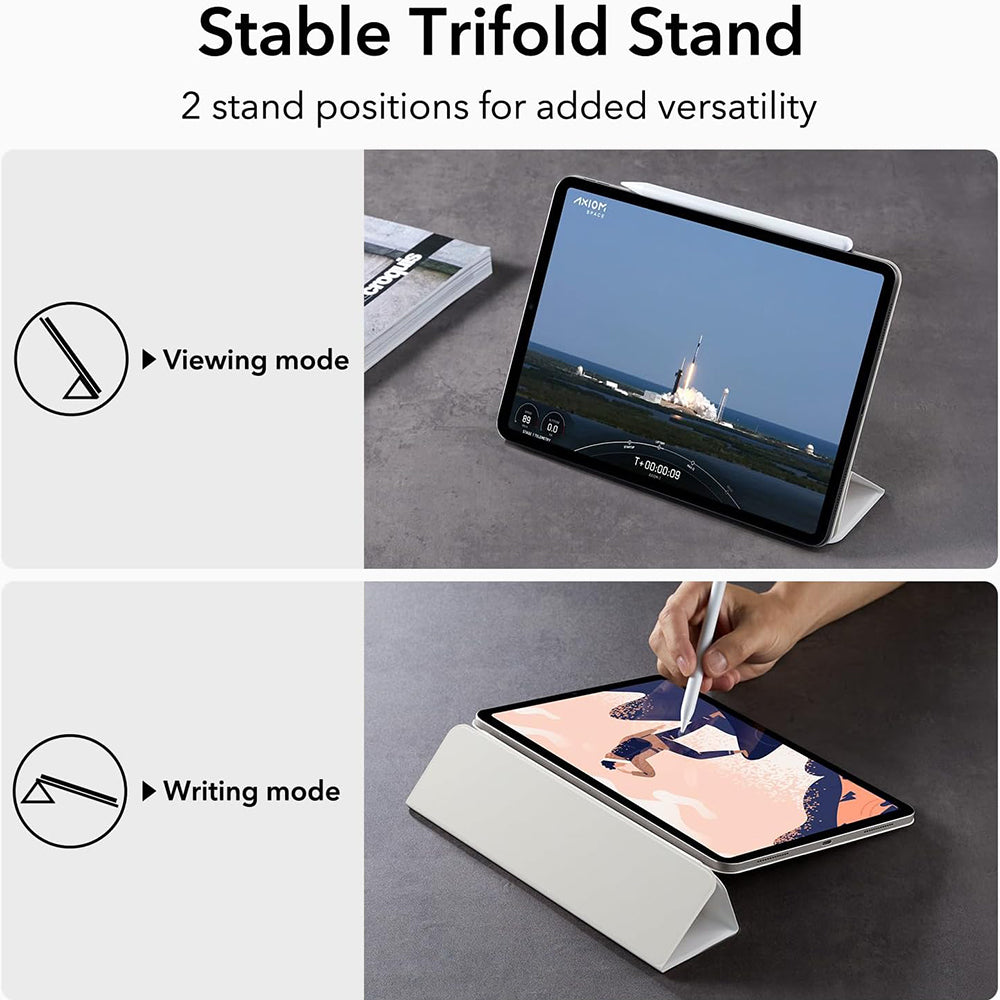 ESR Husa de protectie tableta ESR Rebound Magnetic compatibil cu iPad Pro 11 2018 / Air 4 / 5 / 11 (2020/2022/2024), Alb