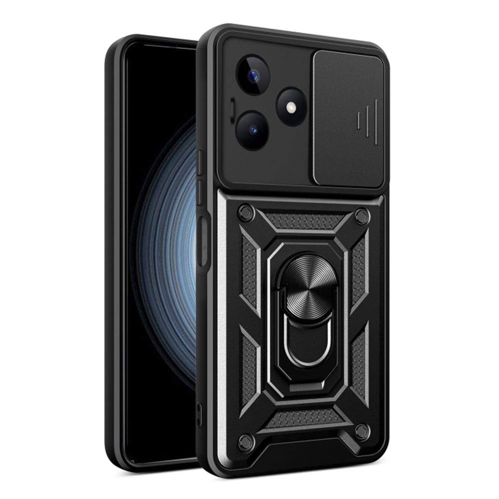 TechSuit Husa de protectie Techsuit CamShield Series compatibil cu Realme C51 / Note 50, Negru
