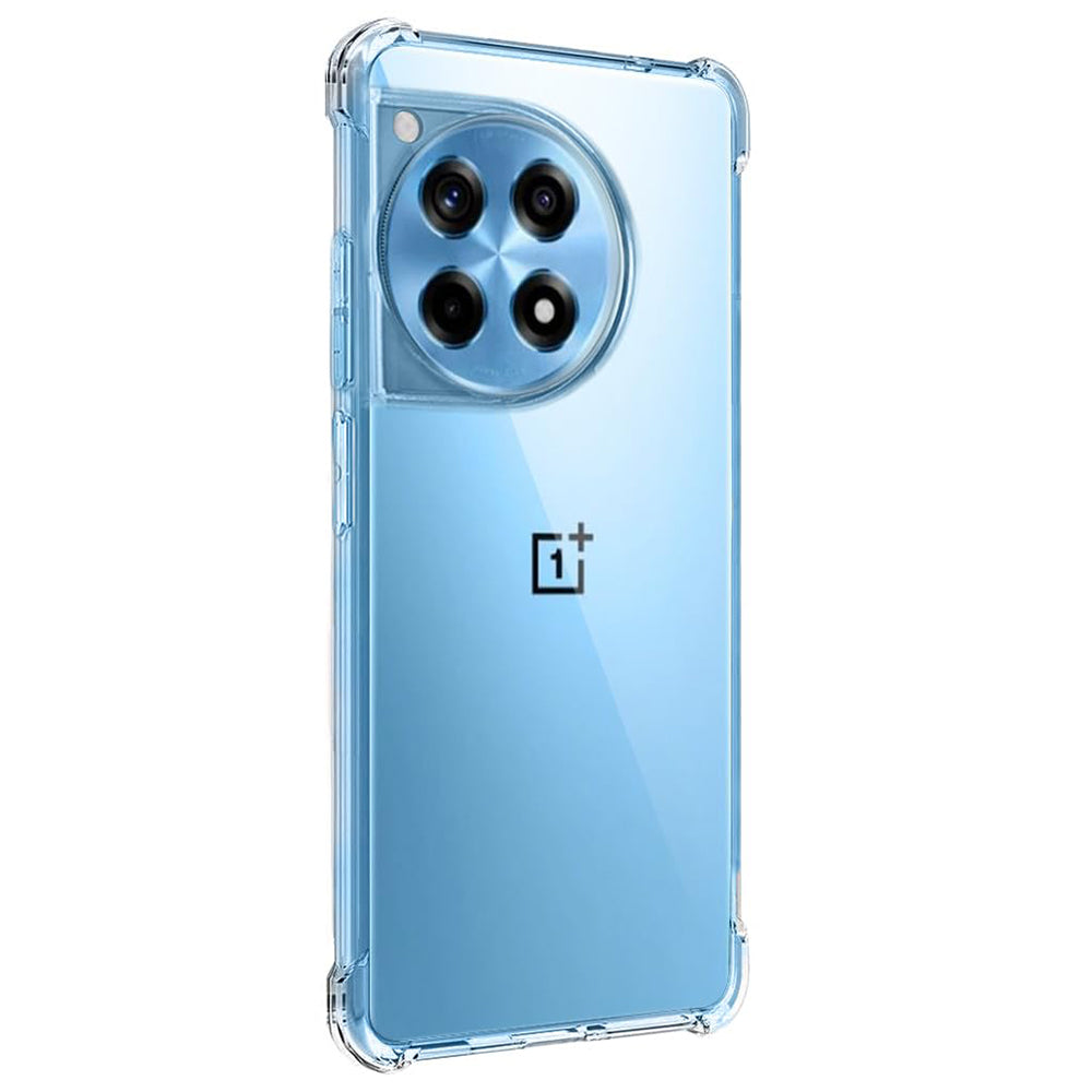 Techsuit - Shockproof Clear Silicone - OnePlus 12R - Clear