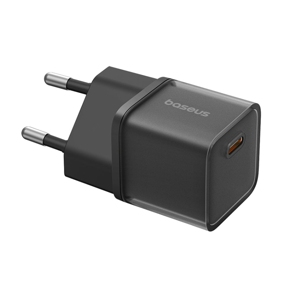 Baseus - Wall Charger Gallium Nitride (P10162504113-00) - GaN5S, Type-C, Fast Charge, 30W - Black