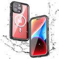 ShellBox Husa de protectie ShellBox Waterproof IP68 MagSafe compatibil cu iPhone 15 Pro Max, Negru