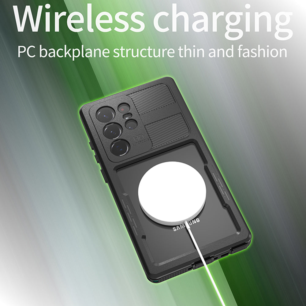 ShellBox - Waterproof IP68 Case - Samsung Galaxy S23 Ultra - Black