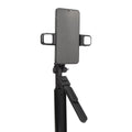 Techsuit - Selfie Stick (K30S) - Compact Tripod Mount, Bluetooth Remote Control, Double LED Light, Foldable, 167cm - Bla
