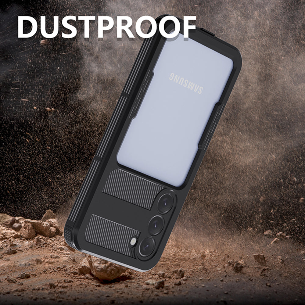 ShellBox - Waterproof IP68 Case - Samsung Galaxy S23 Plus - Black