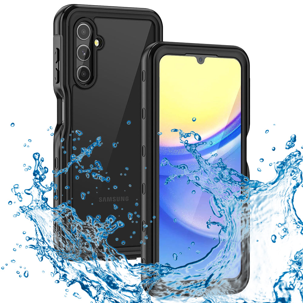 ShellBox Husa de protectie ShellBox Waterproof IP68 compatibil cu Samsung Galaxy A15 4G / A15 5G, Negru