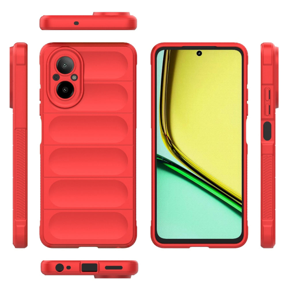 Techsuit - Magic Shield - Realme C67 4G - Red