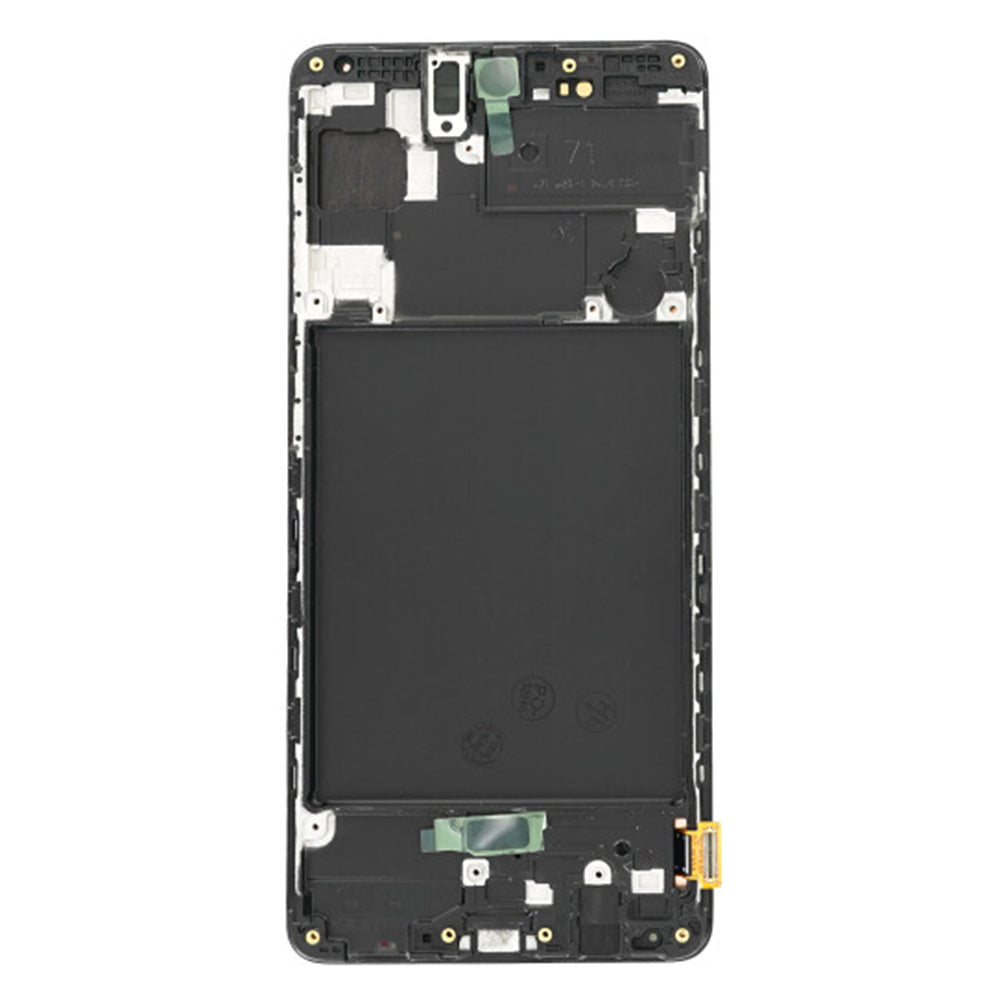 OEM - Display Touchscreen with Frame (19908) - Samsung Galaxy A71 4G (SM-A715) - Black