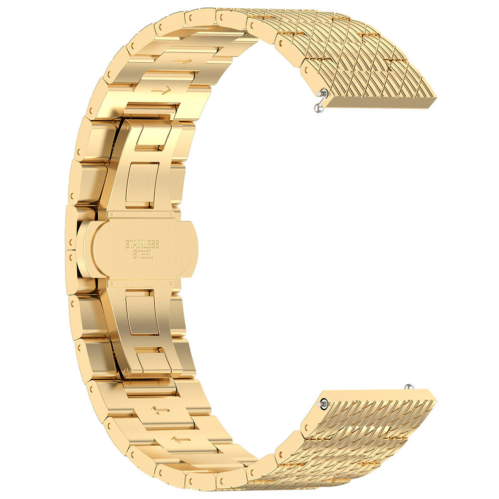 Techsuit - Watchband 22mm (W052) - Huawei Watch GT 2 (46mm)/GT 2 Pro/GT 3 Pro (46mm)/Ultimate, Xiaomi Watch S1 - Gold