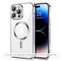 Husa de protectie Techsuit Luxury Crystal MagSafe compatibil cu Xiaomi 17T, Argintiu