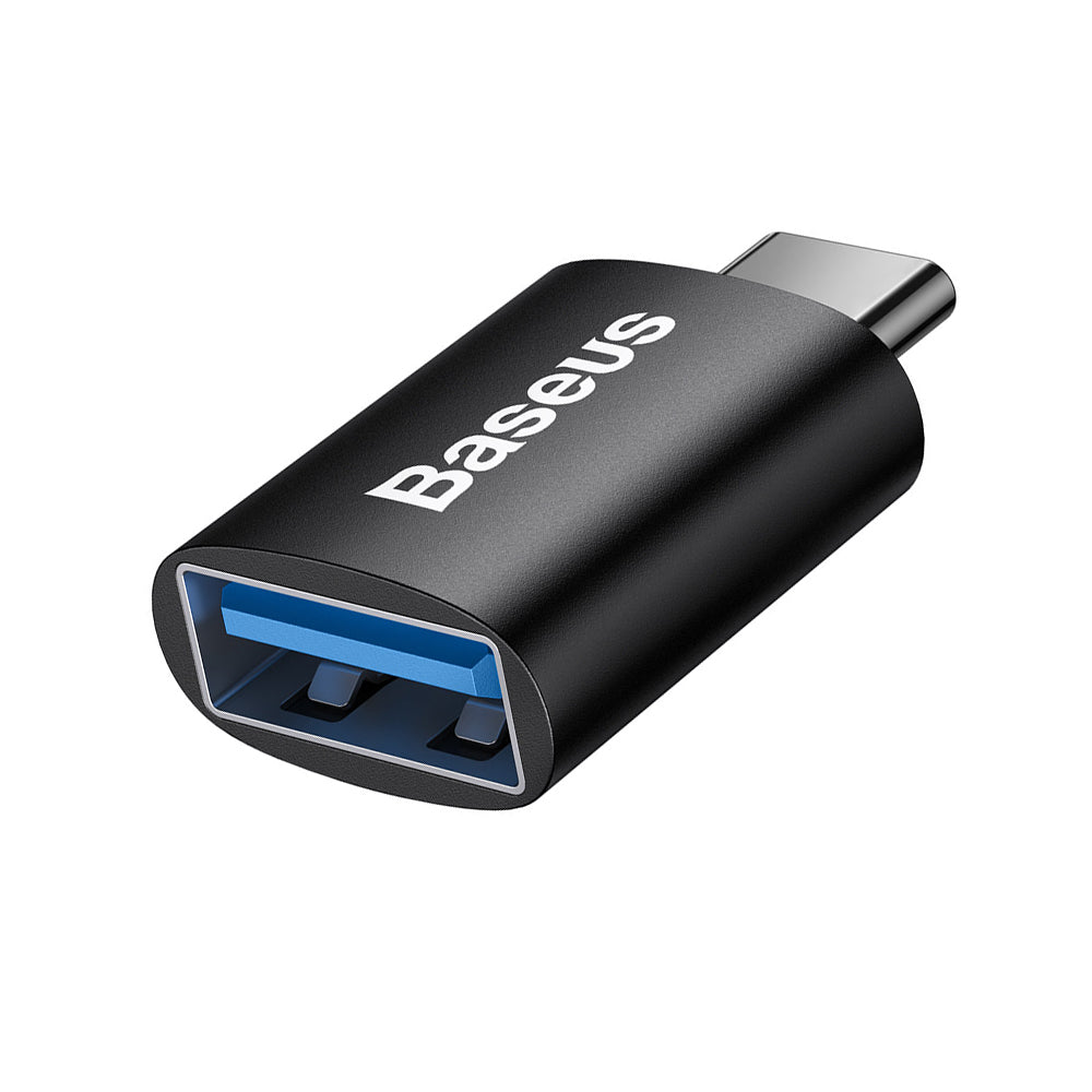 Adaptor Baseus OTG Type-C la USB 3.1 (ZJJQ000001), Negru