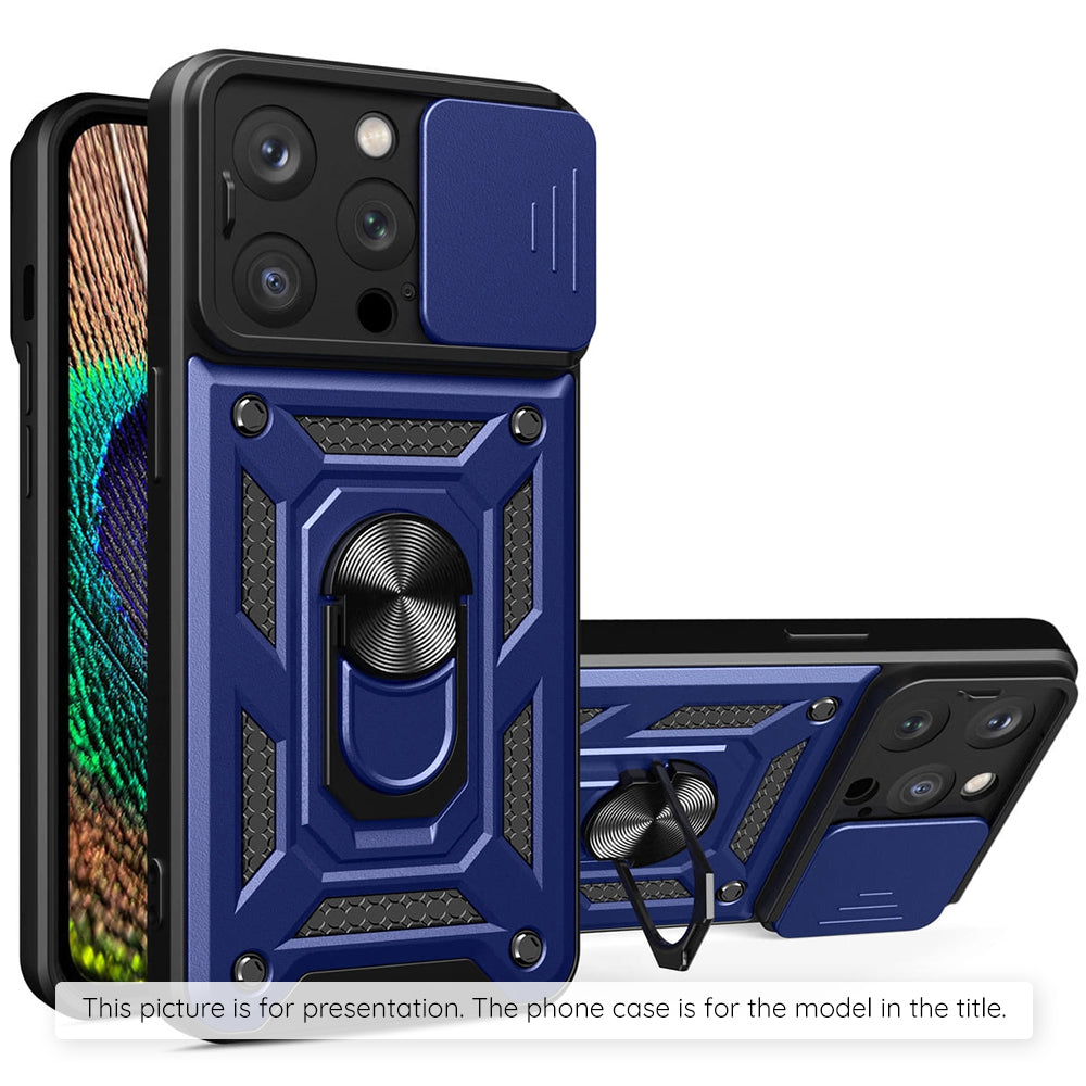 Husa de protectie Techsuit CamShield Series compatibil cu Samsung Galaxy Z Flip8, Albastru
