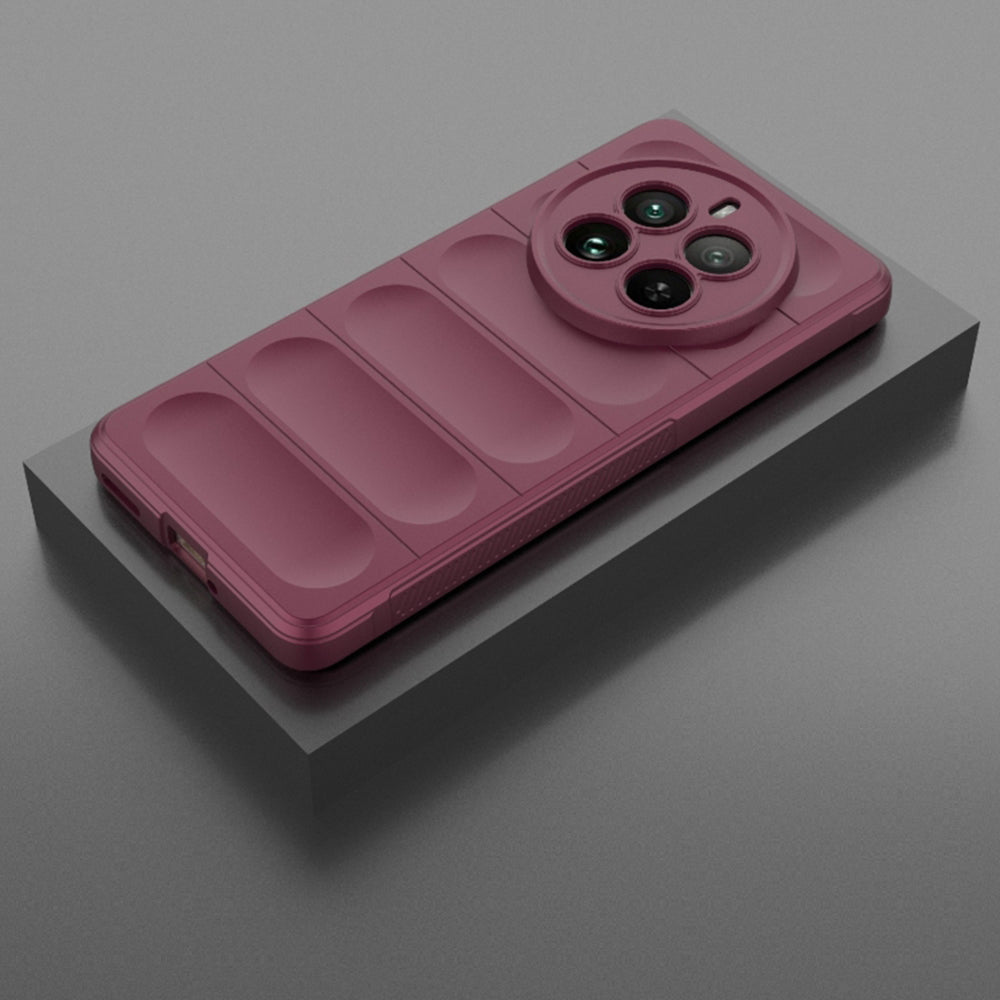 Techsuit - Magic Shield - Realme 12 Pro / 12 Pro+ - Bordeaux