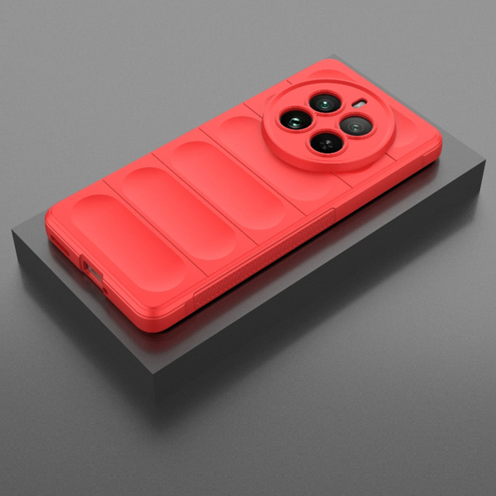 Techsuit - Magic Shield - Realme 12 Pro / 12 Pro+ - Red