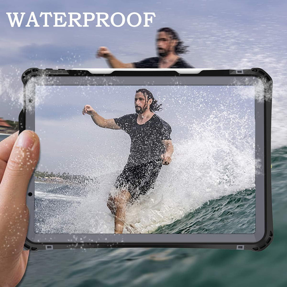 ShellBox - Waterproof IP68 - iPad Air 4 (2020) / Air 5 (2022) - Black