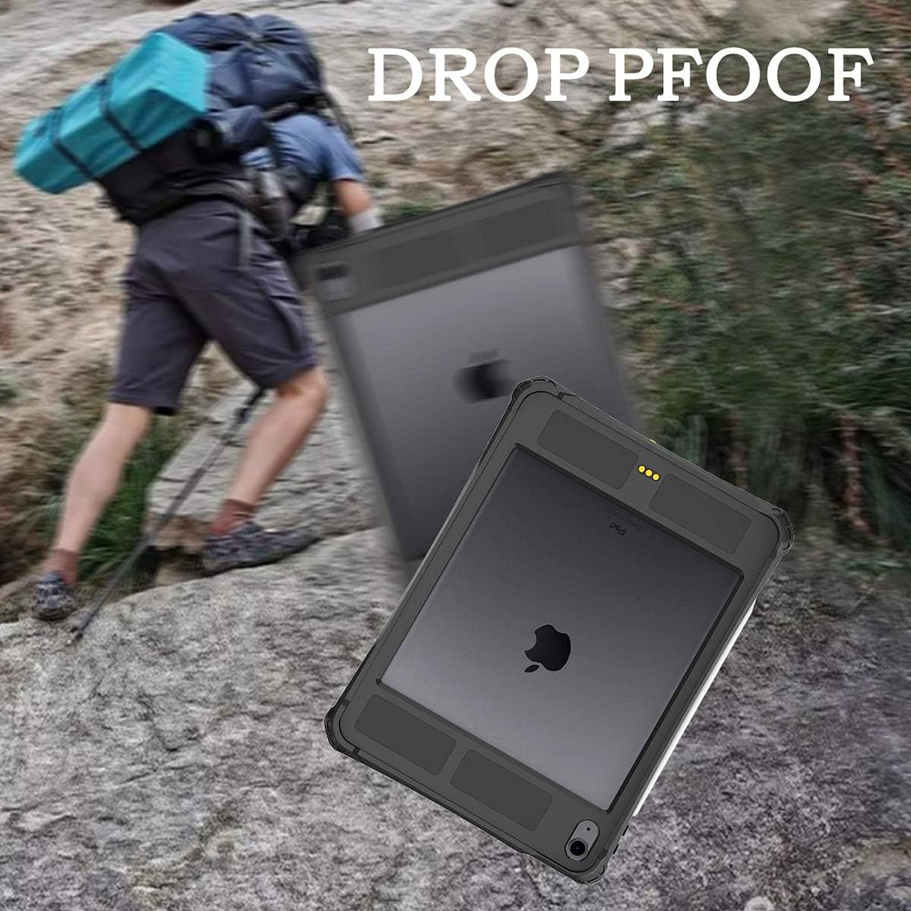 ShellBox - Waterproof IP68 - iPad Air 4 (2020) / Air 5 (2022) - Black