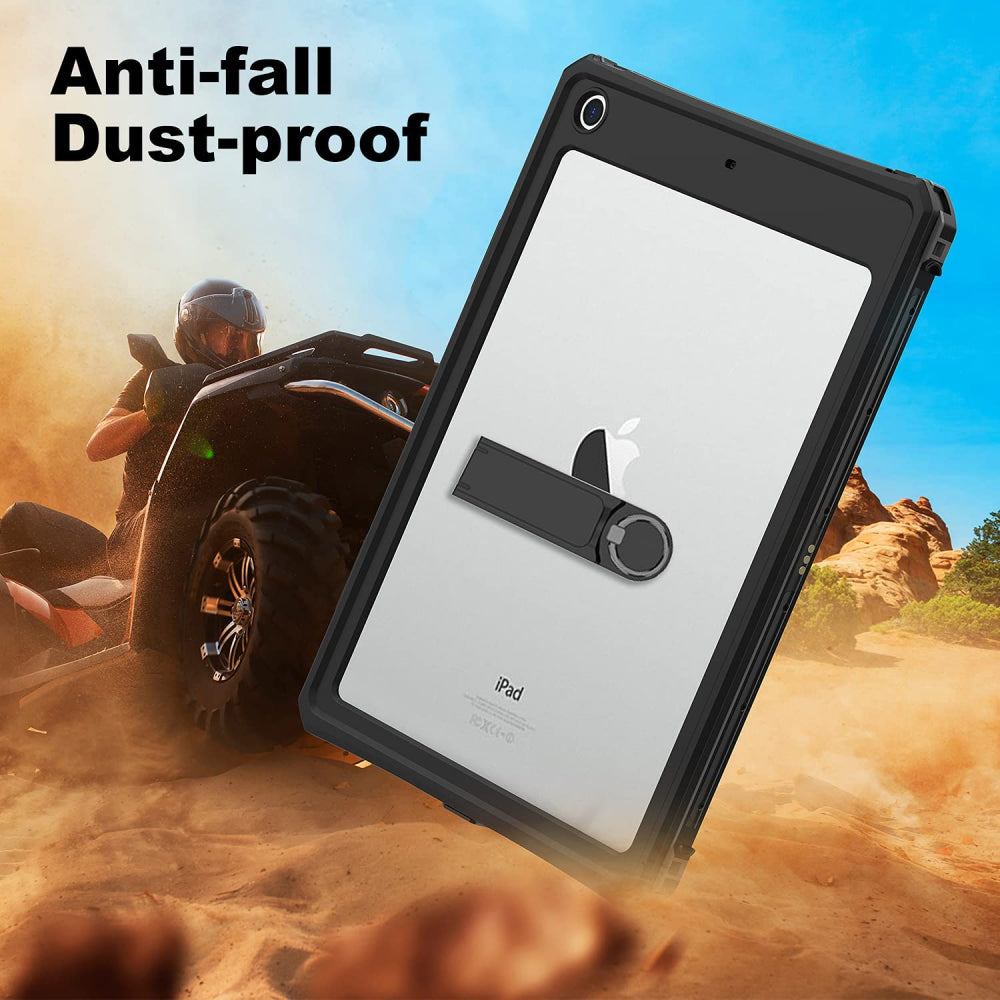 ShellBox - Waterproof IP68 - iPad 10.2" (2019 / 2020 / 2021) - Black