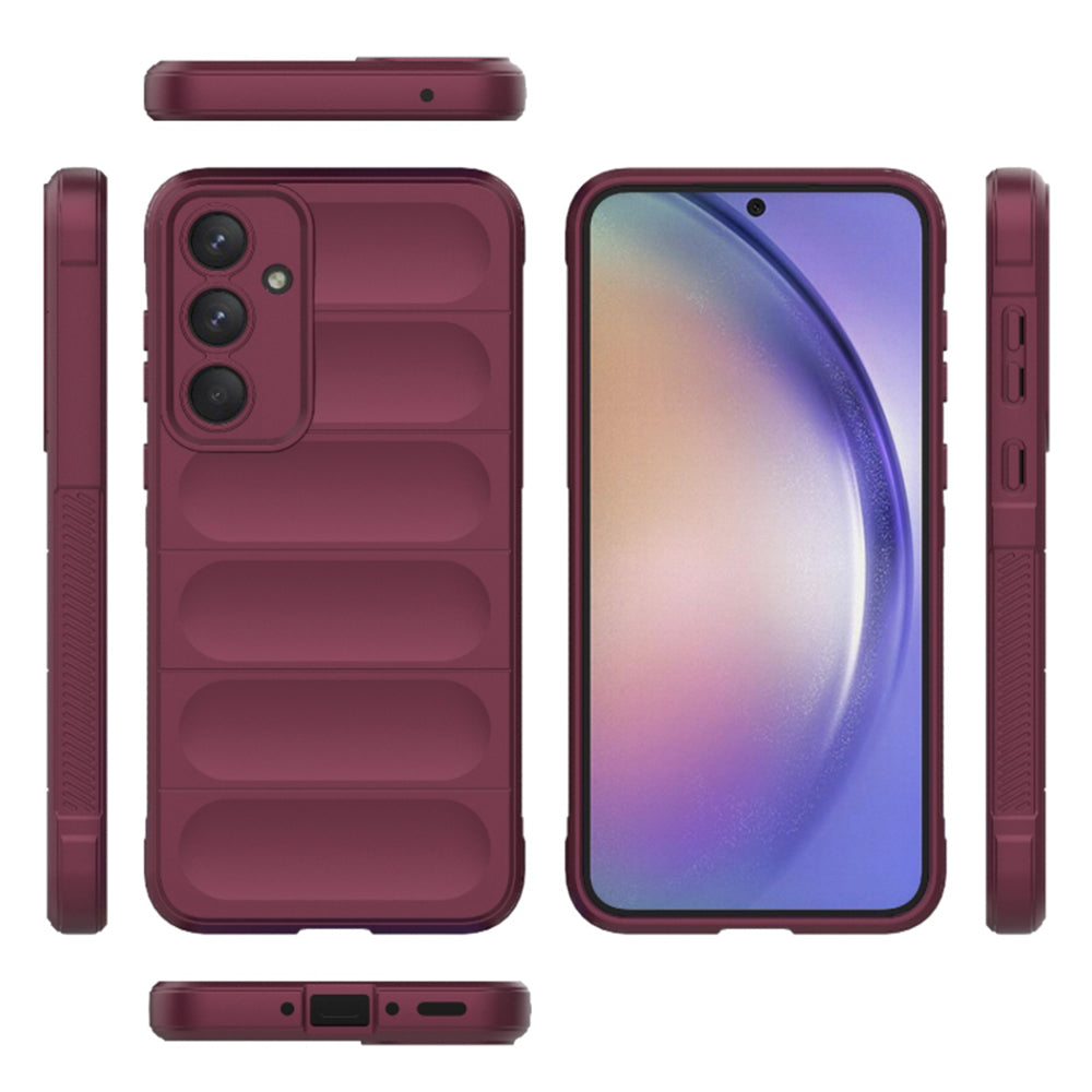 Techsuit - Magic Shield - Samsung Galaxy A54 - Bordeaux