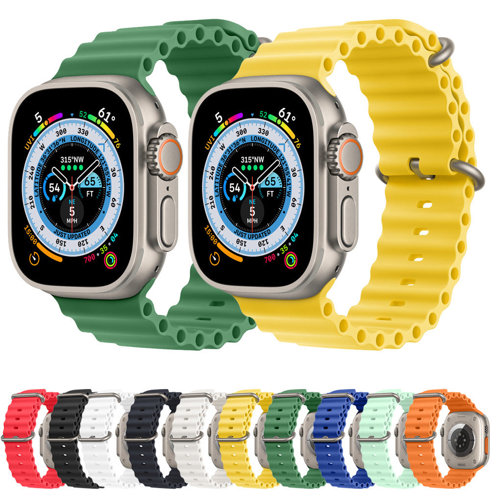 TechSuit Curea smartwatch Techsuit Watchband (W038) compatibil cu Apple Watch 1/2/3/4/5/6/7/8/9/10/11/SE/SE 2/SE 3 (38/4