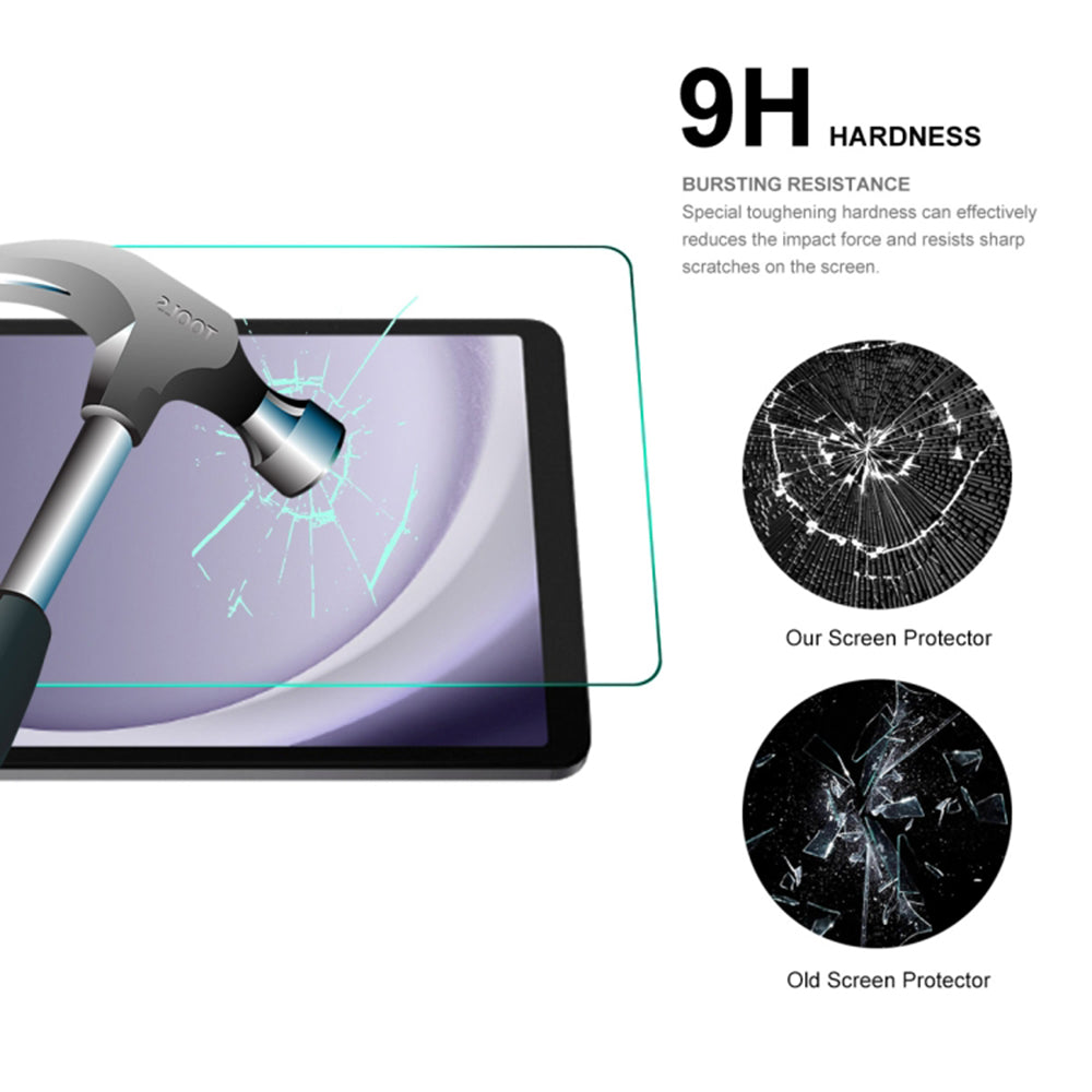 Lito - 2.5D Classic Glass - Samsung Galaxy Tab A9 / A11 - Clear