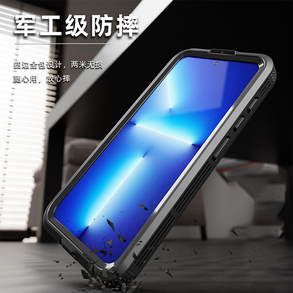 ShellBox Husa de protectie ShellBox Waterproof IP68 compatibil cu Samsung Galaxy S24, Negru – imagine 4