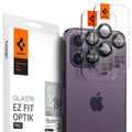 Spigen - (2 pack) Optik.tR EZ Fit Pro Camera Glass (AGL05205)- iPhone 14 Pro/Max/15 Pro/Max/16 Pro/Max/17 Pro/Max - Blac
