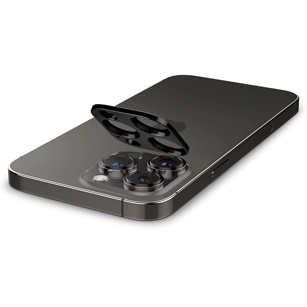 Techsuit - Full Camera Glass - iPhone 14 Pro / iPhone 14 Pro Max - Black