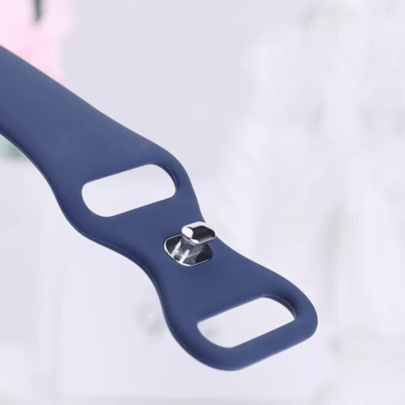 Techsuit - Watchband (W031) - Apple Watch 1/2/3/4/5/6/7/8/9/10/11/SE/SE 2/SE 3/Ultra/2/3 (42/44/45/46/49mm) - Dark Purpl
