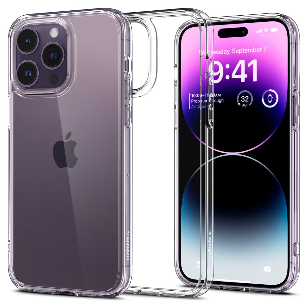 Spigen - Ultra Hybrid (ACS04816) - iPhone 14 Pro Max - Clear
