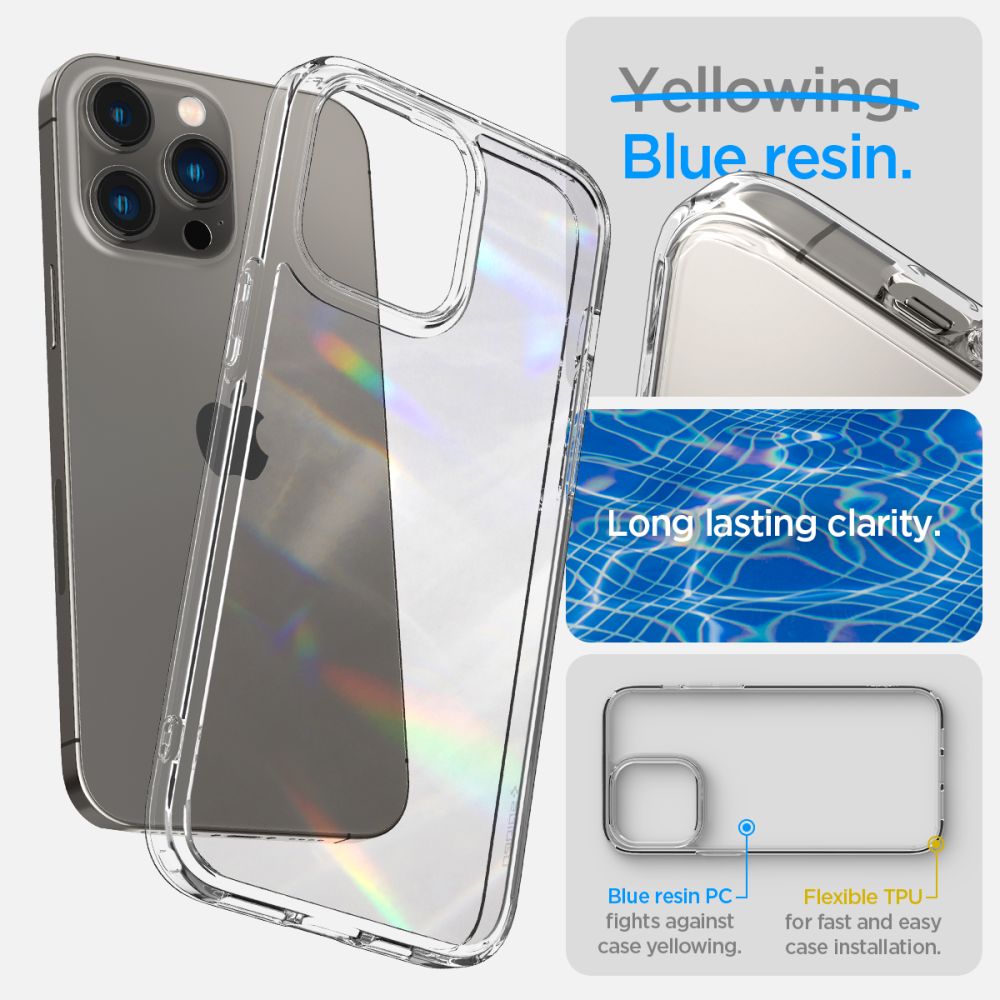 Spigen - Ultra Hybrid (ACS04816) - iPhone 14 Pro Max - Clear