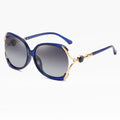 Techsuit - Sunglasses Polarized (1722) - for Women with UV Protection, PC - Blue / Gray