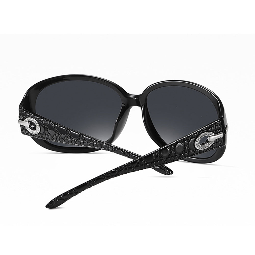 Techsuit - Sunglasses Polarized PC (2012) - UV Protection - Black / Purple / Gray