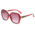 Techsuit - Sunglasses Polarized (5599) - for Women with UV Protection, PC - Red