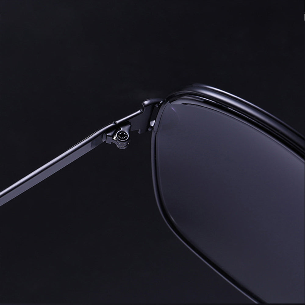 Techsuit - Sunglasses Polarized (8702) - for Women with UV Protection, Metal Frame - Red