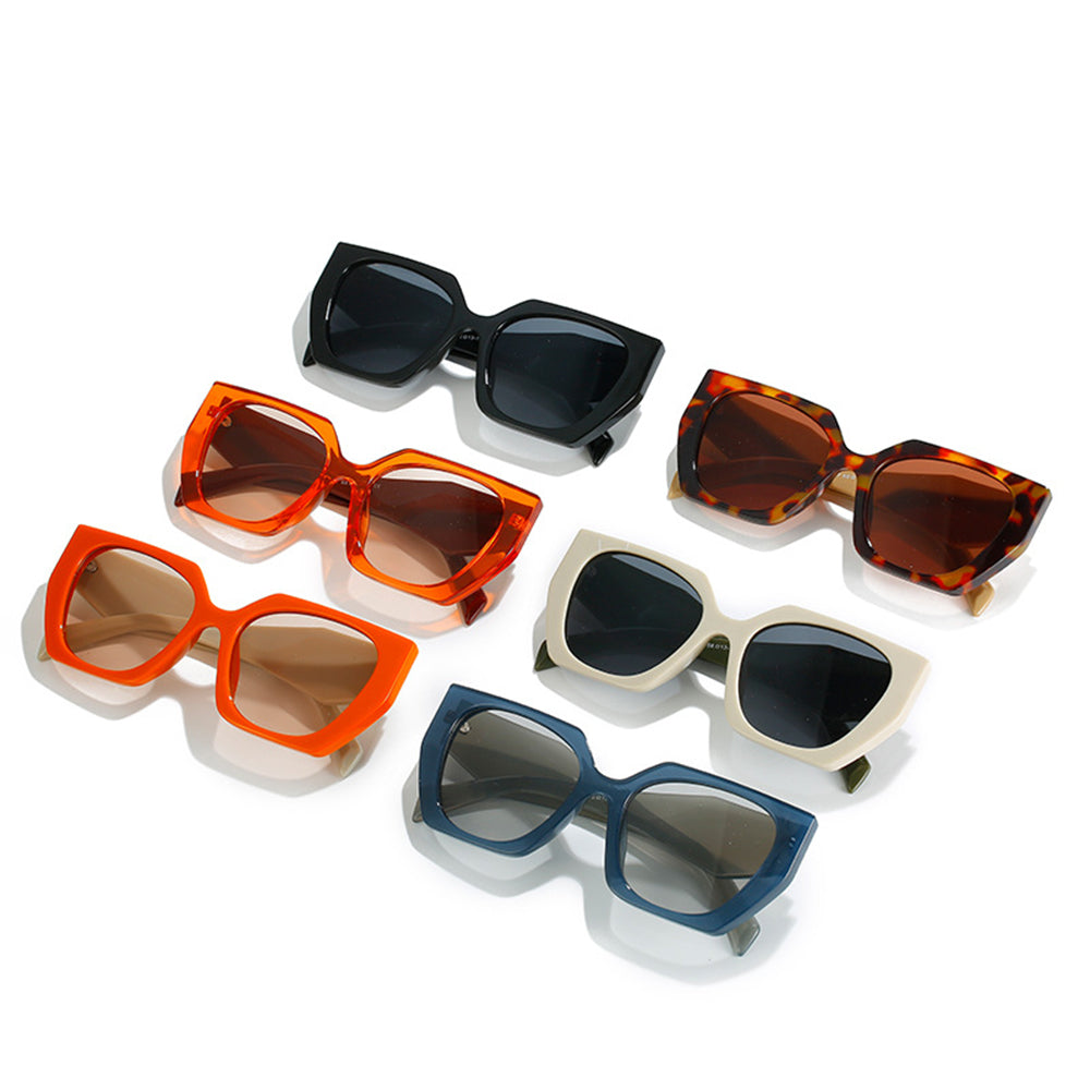 Techsuit - Sunglasses (3967) - for Women, PC Frame and Lens - Blue / Light Gray