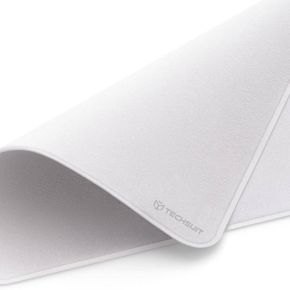 TechSuit Componenta Techsuit Polishing Cloth (TPC1), from Microfiber, for Display Cleaning, 16 x 16cm, Alb – imagine 7