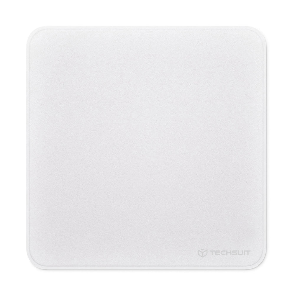 TechSuit Componenta Techsuit Polishing Cloth (TPC1), from Microfiber, for Display Cleaning, 16 x 16cm, Alb – imagine 5