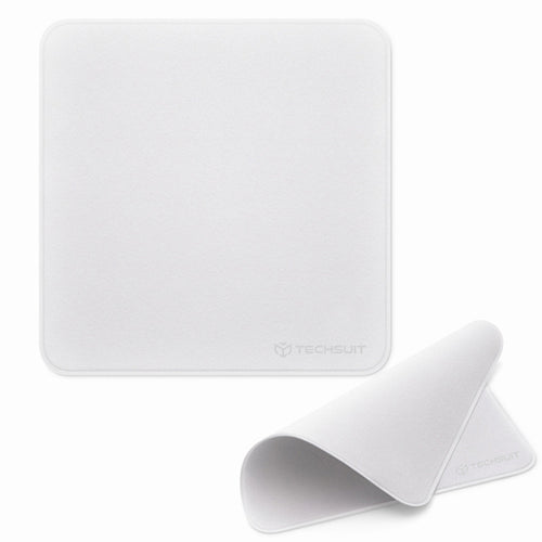 TechSuit Componenta Techsuit Polishing Cloth (TPC1), from Microfiber, for Display Cleaning, 16 x 16cm, Alb